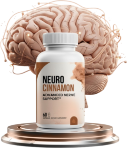 Neuro Cinnamon supplement bottle – natural nootropic formula with 6 brain-boosting ingredients